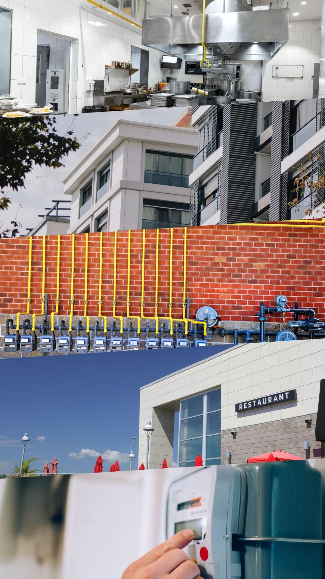 Panoramic view of a modern smart office interior hallway
